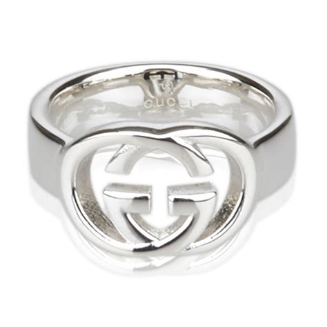 gucci logo ring.